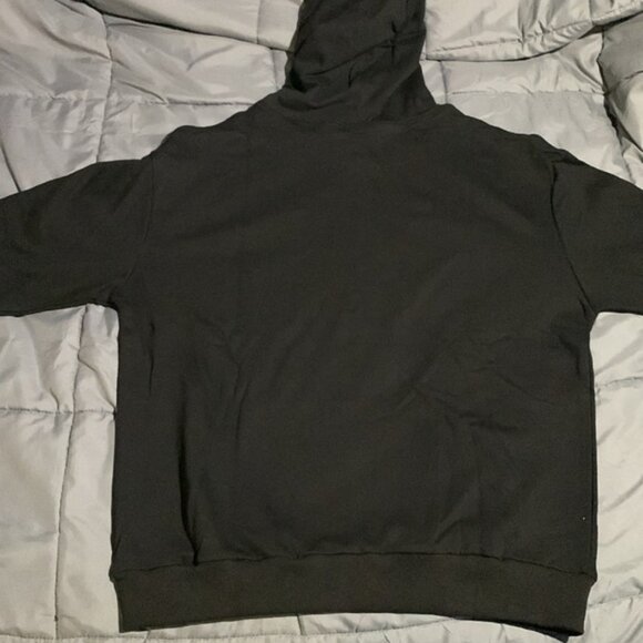 Spider Worldwide Black Sp5der Purple Web Men’s size Large Pullover Hoodie - Picture 3 of 3